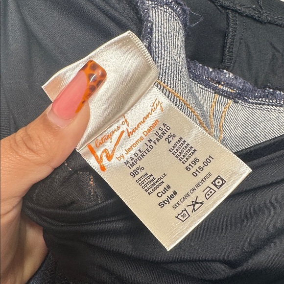 Citizens Of Humanity Maternity Indigo Boot Cut Jeans Size 29 - Picture 10 of 12